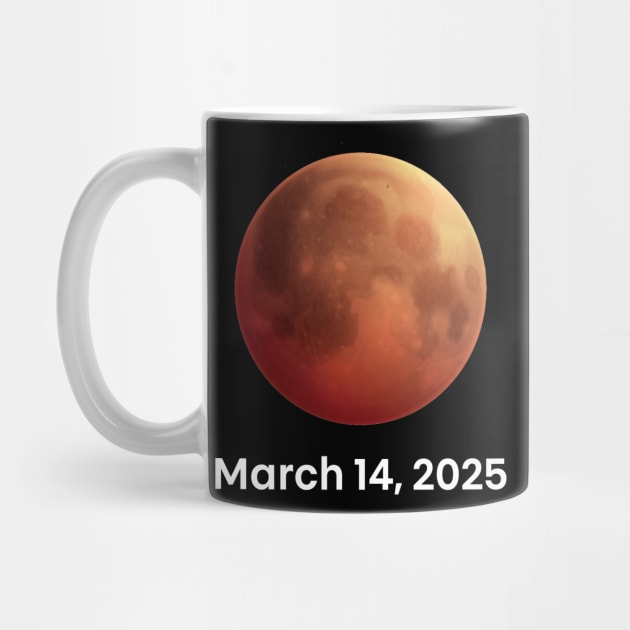 Total Lunar Eclipse Blood Moon – March 14, 2025 Eclipse by ArtistTee ⭐⭐⭐⭐⭐